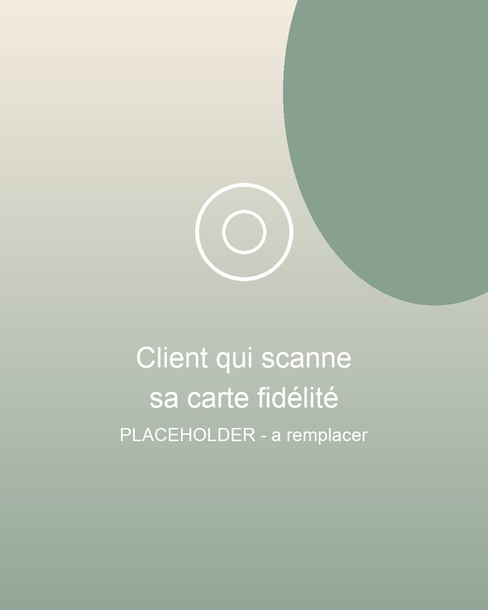 Un client scanne sa carte de fidélité en boutique
